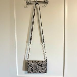 Reptile skin (faux) purse